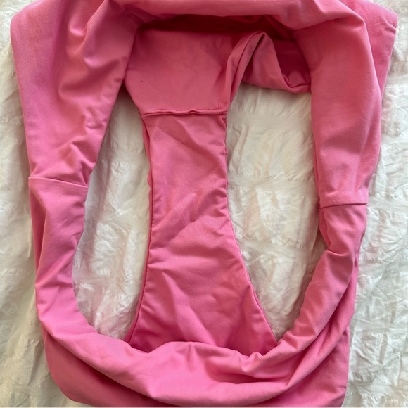 Dippin Daisys High Waist Cheeky Pink Bikini Set Top Bottom Seaport Betty Peony - Picture 9 of 11